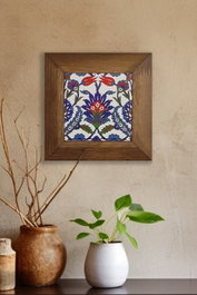 Wallity Artvessakaro1 Cuadro Decorativo de Cerámica Multicolor